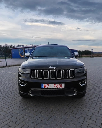 Jeep Grand Cherokee cena 116500 przebieg: 96483, rok produkcji 2018 z Siedlce małe 326